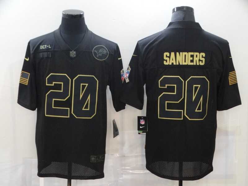 Nike Lions 20 Barry Sanders Black 2020 Salute To Service Limited Jersey,We sell and wholesale Nike Lions 20 Barry Sanders Black 2020 Salute To Service Limited Jersey on line form chian!